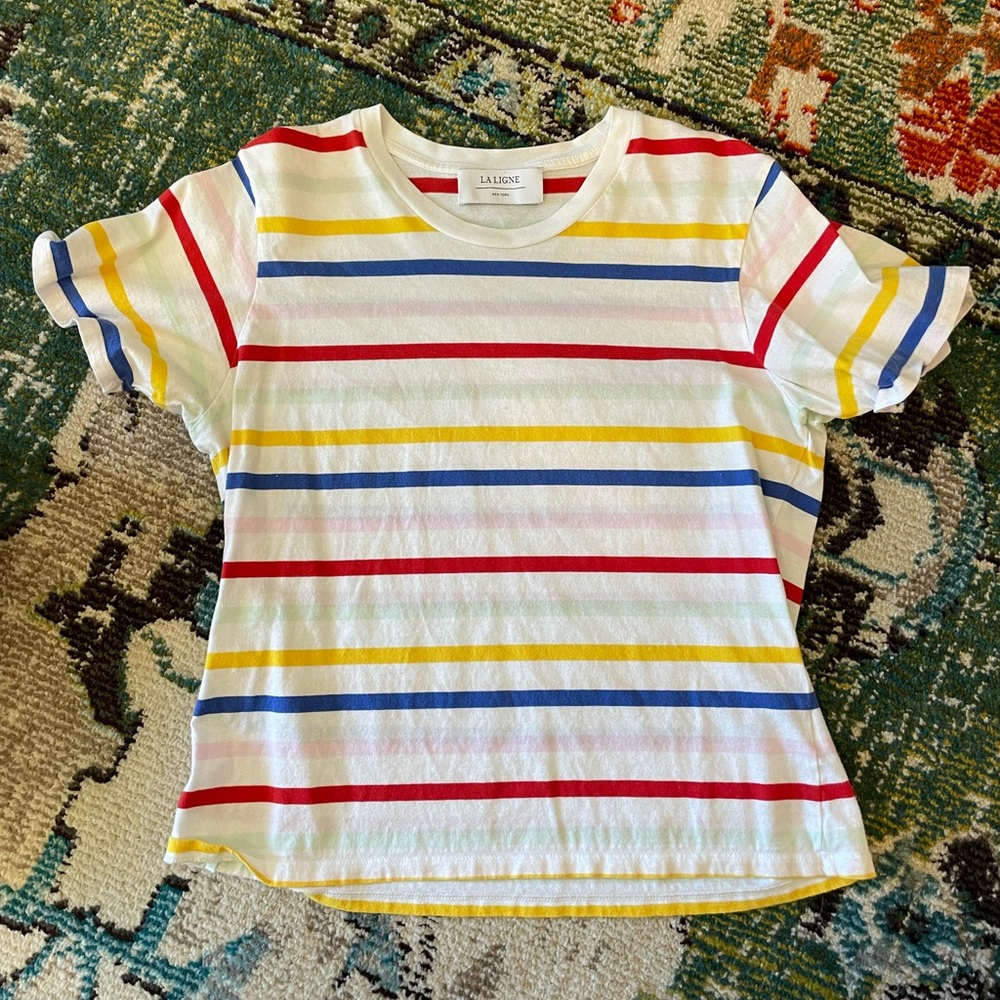 La Ligne striped tee.